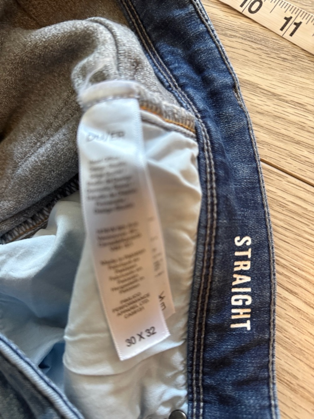 DU/ER Tech Fleece Denim Straight - Classic Indigo - Picture 6 of 11